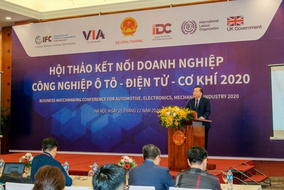 Tăng kết nối doanh nghiệp ôtô, điện tử, cơ khí vào chuỗi cung ứng