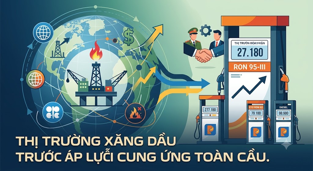 Thị Trường Xăng Dầu Trước Áp Lực Chuỗi Cung Ứng Toàn Cầu: Doanh Nghiệp Cần Chiến Lược Trụ Vững
