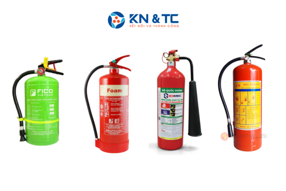 Bình Chữa Cháy Chính Hãng Tại KN&TC – Đa Dạng Chủng Loại, Giải Pháp An Toàn Cho Mọi Công Trình